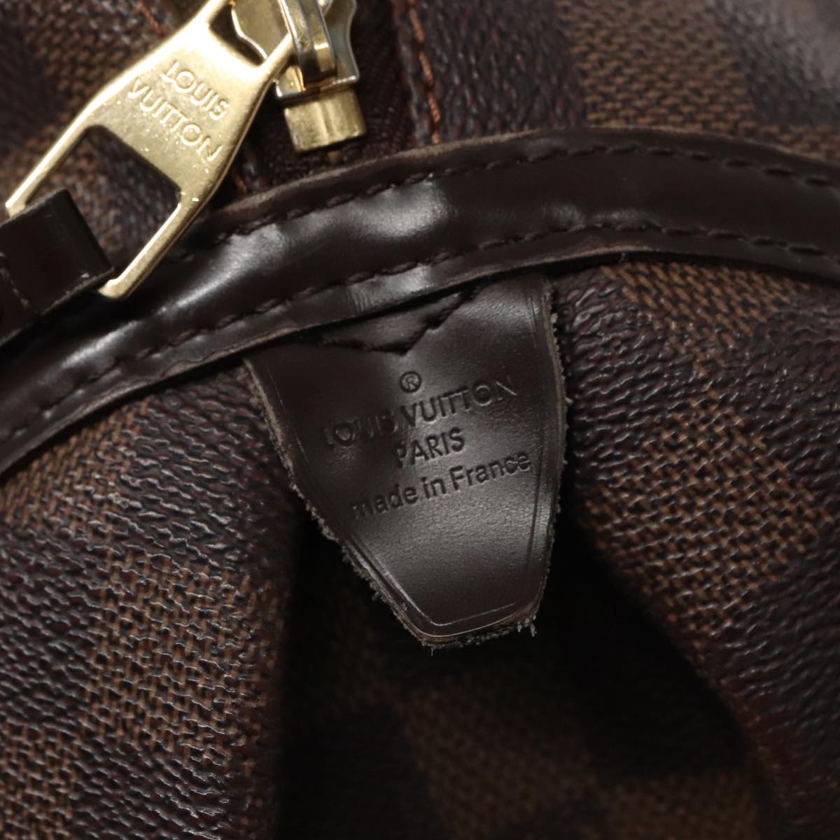 LOUIS VUITTON Damier Ebene Rivington PM Hand Bag N41157 LV 98190