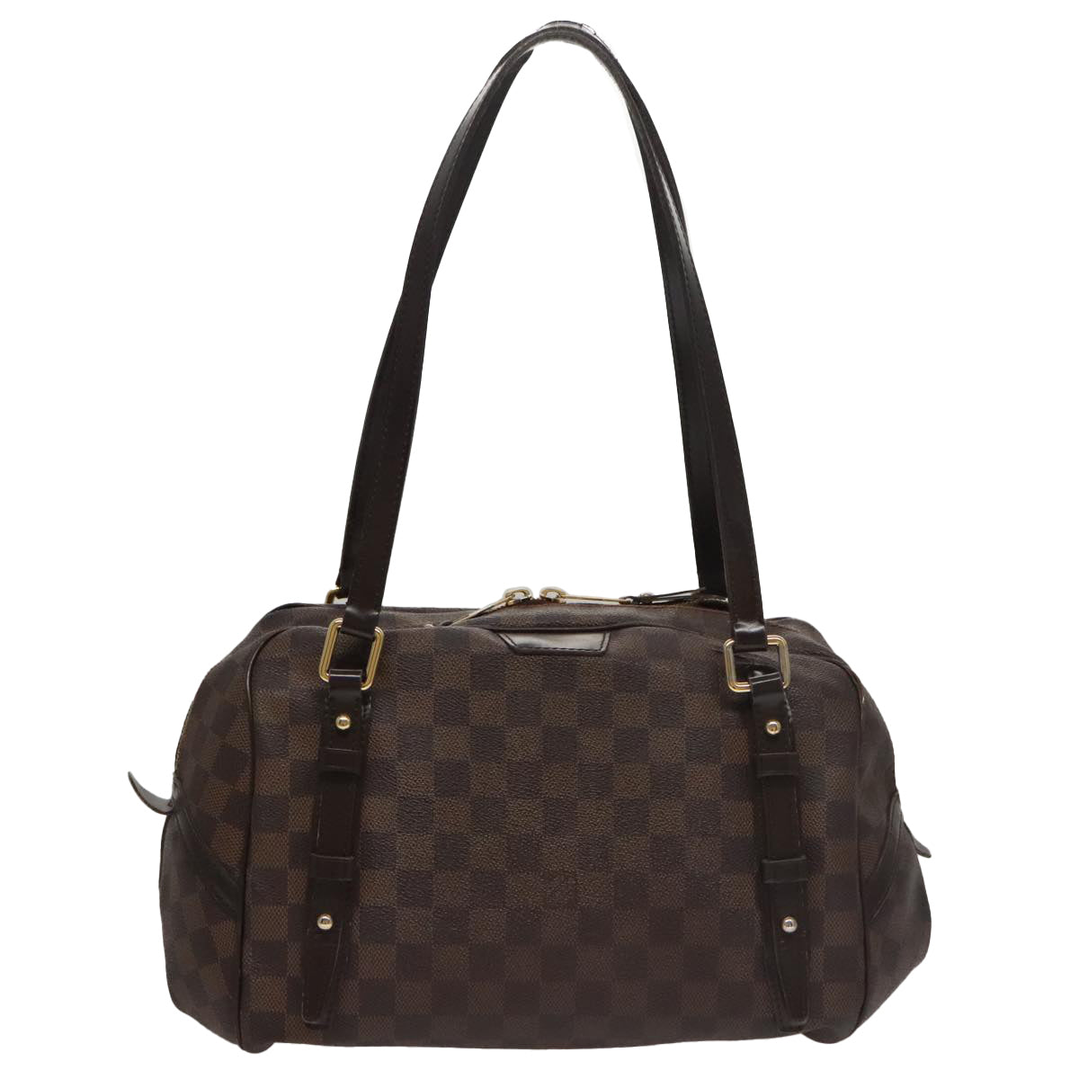 LOUIS VUITTON Damier Ebene Rivington PM Hand Bag N41157 LV 98190