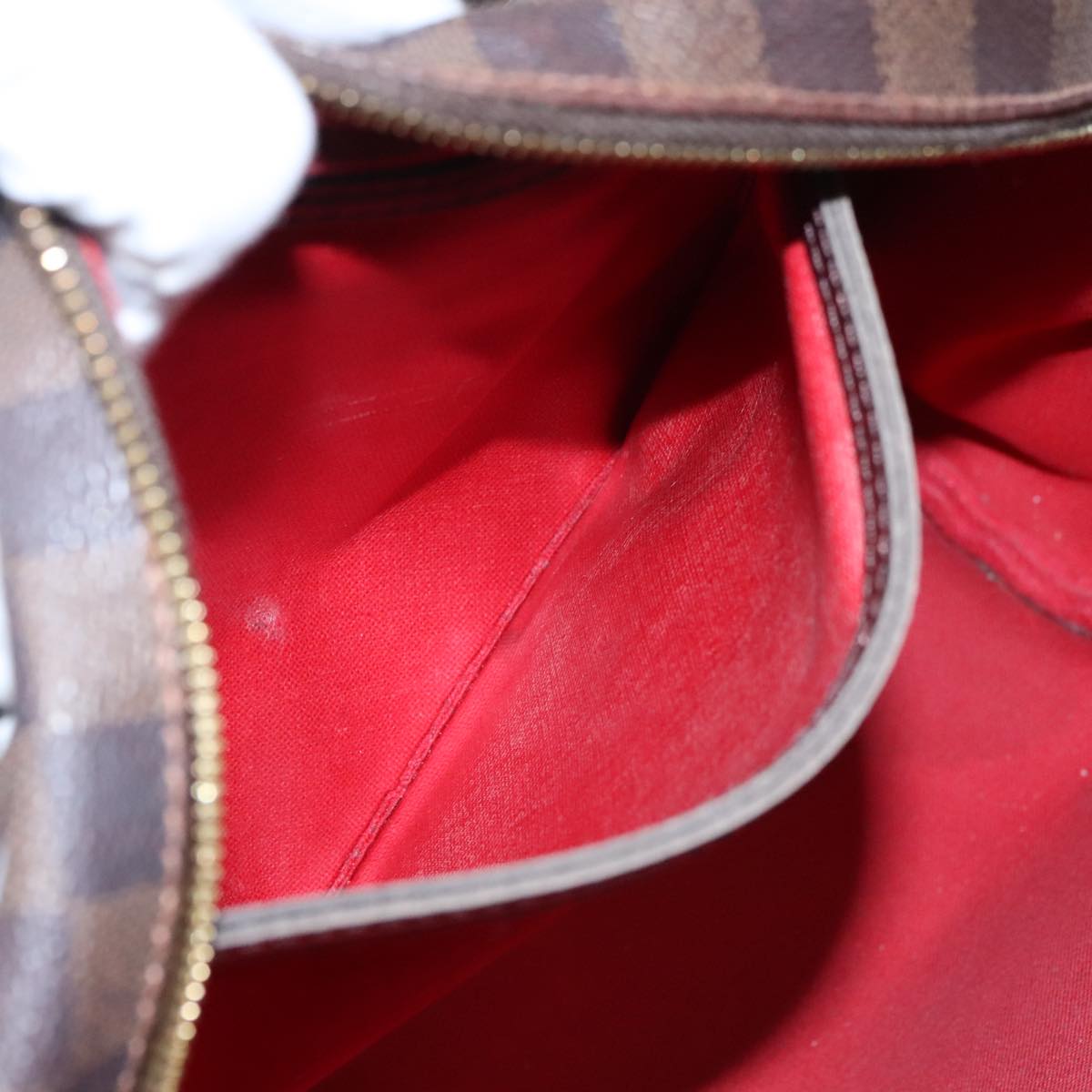 LOUIS VUITTON Damier Ebene Rivington PM Hand Bag N41157 LV 98190