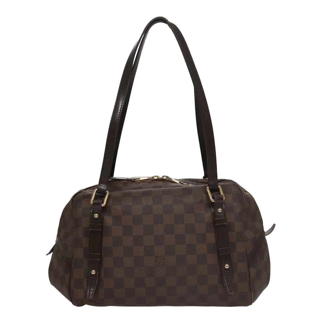 LOUIS VUITTON Damier Ebene Rivington PM Hand Bag N41157 LV 98190