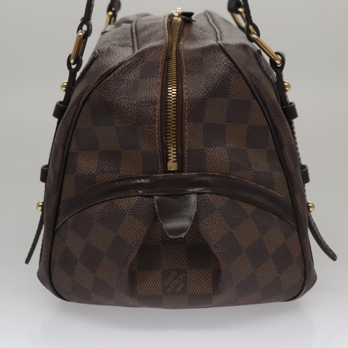 LOUIS VUITTON Damier Ebene Rivington PM Hand Bag N41157 LV 98190