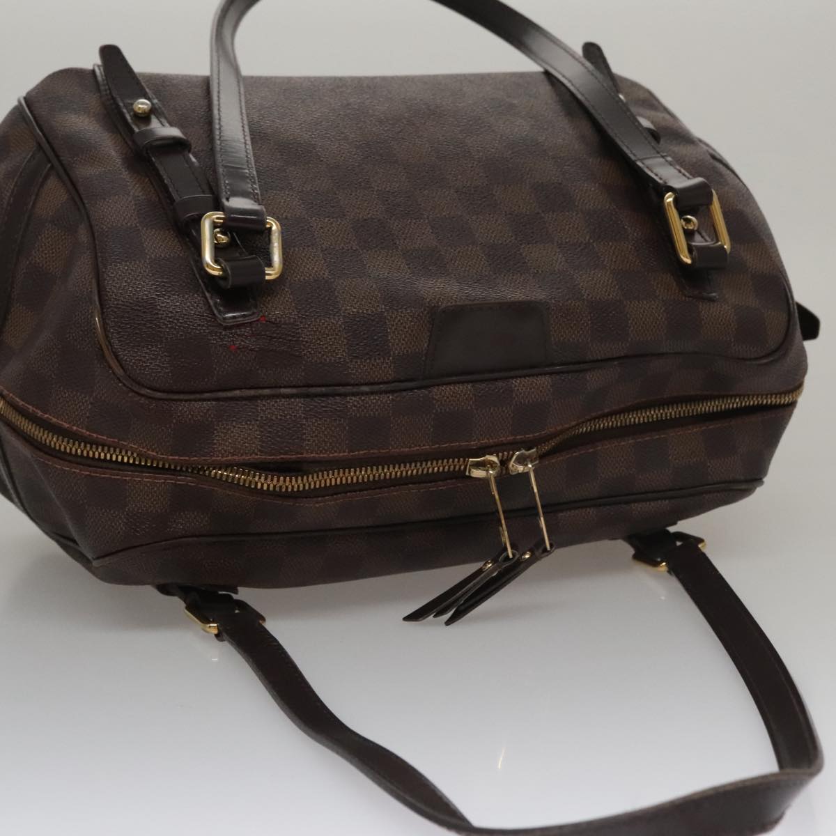 LOUIS VUITTON Damier Ebene Rivington PM Hand Bag N41157 LV 98190