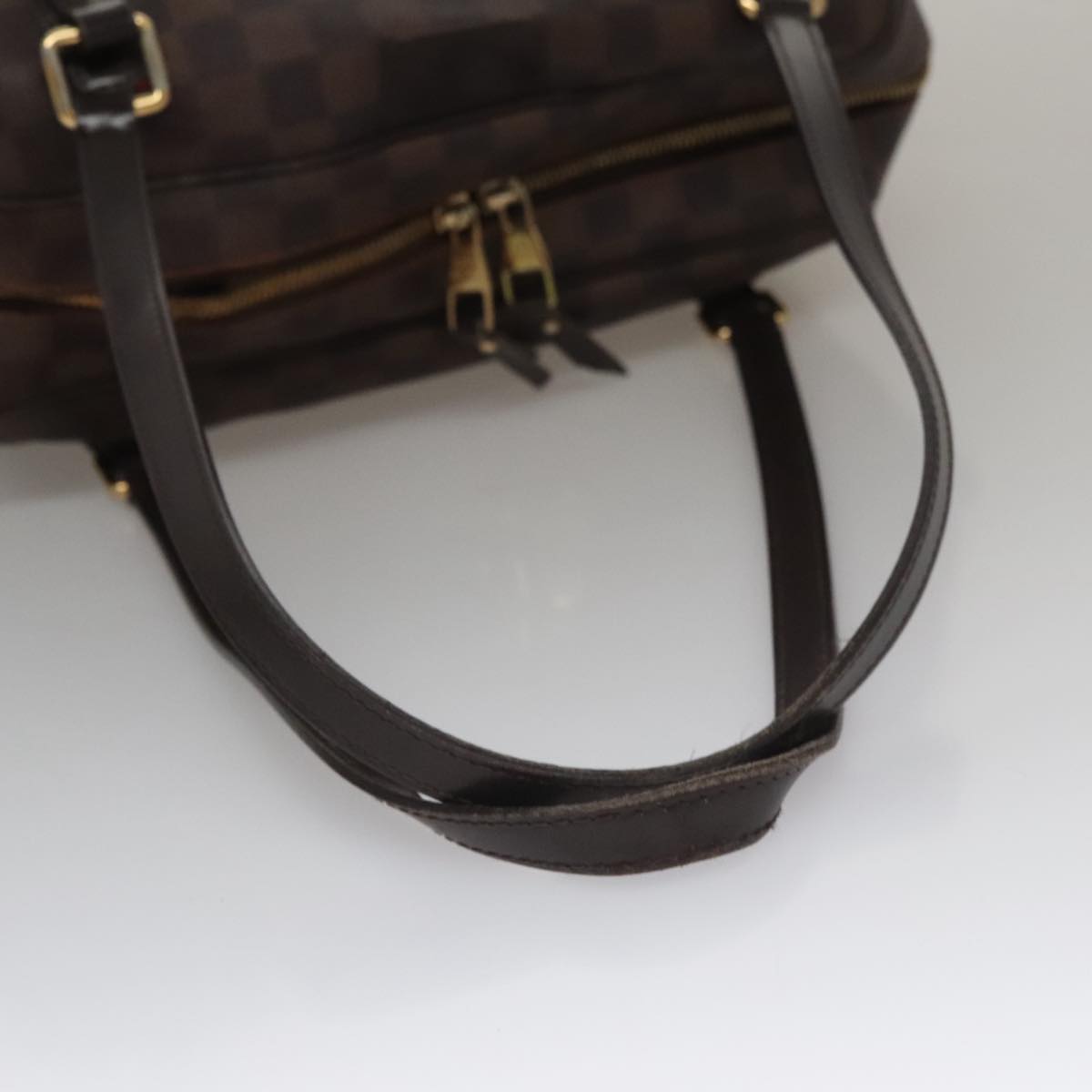 LOUIS VUITTON Damier Ebene Rivington PM Hand Bag N41157 LV 98190