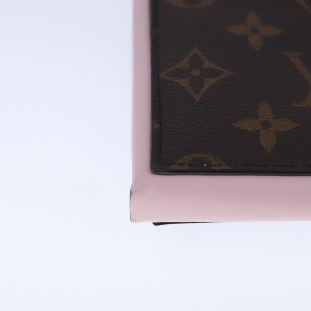 LOUIS VUITTON Monogram Portefeuille Flore Wallet M64586 LV 98192A