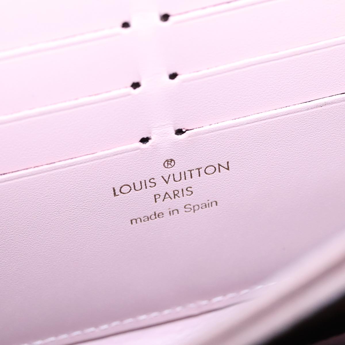 LOUIS VUITTON Monogram Portefeuille Flore Wallet M64586 LV 98192A