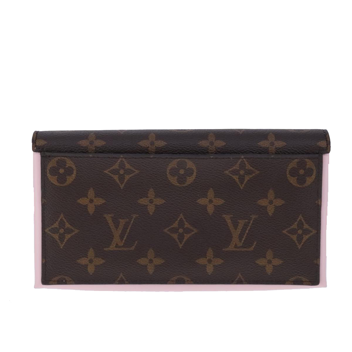 LOUIS VUITTON Monogram Portefeuille Flore Wallet M64586 LV 98192A