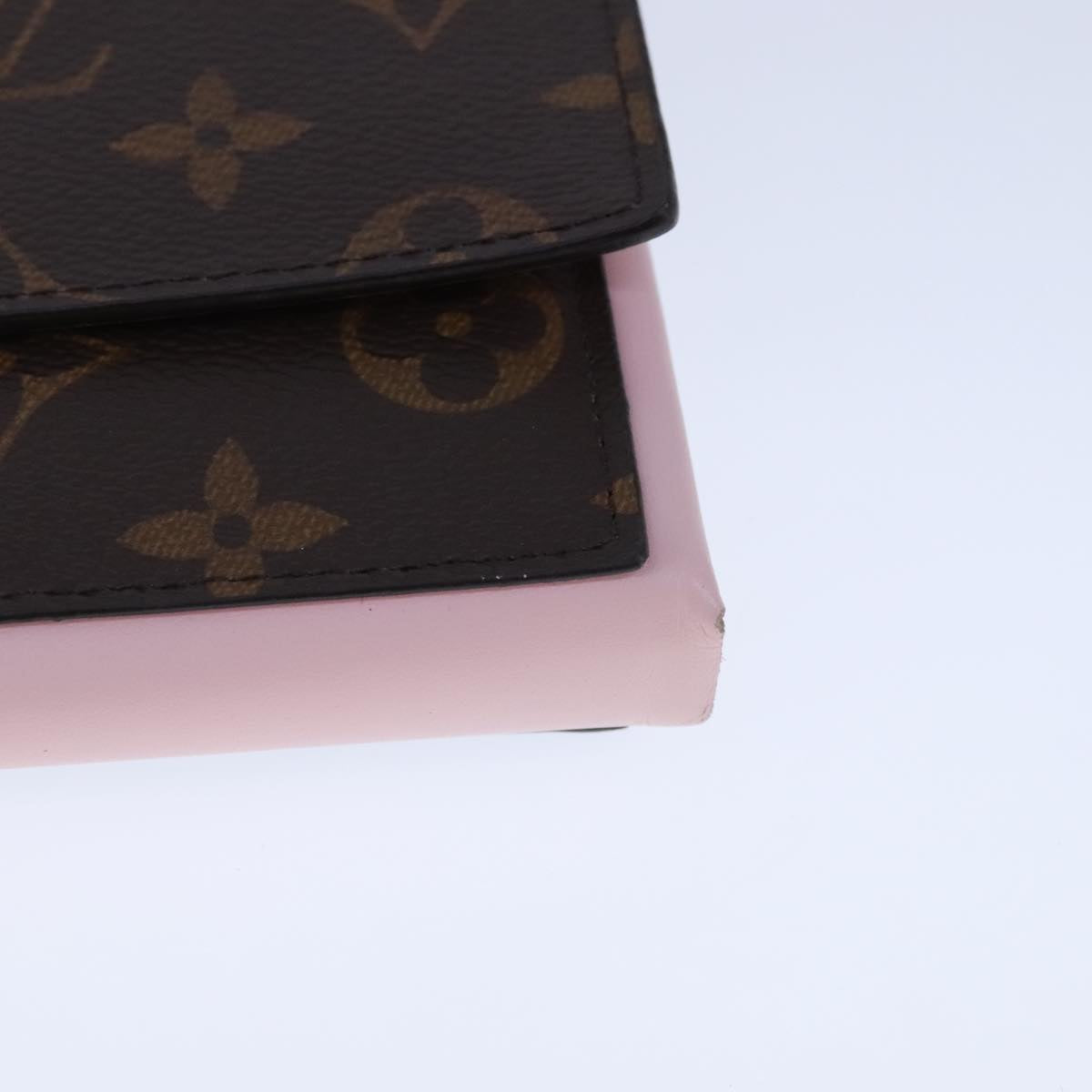 LOUIS VUITTON Monogram Portefeuille Flore Wallet M64586 LV 98192A