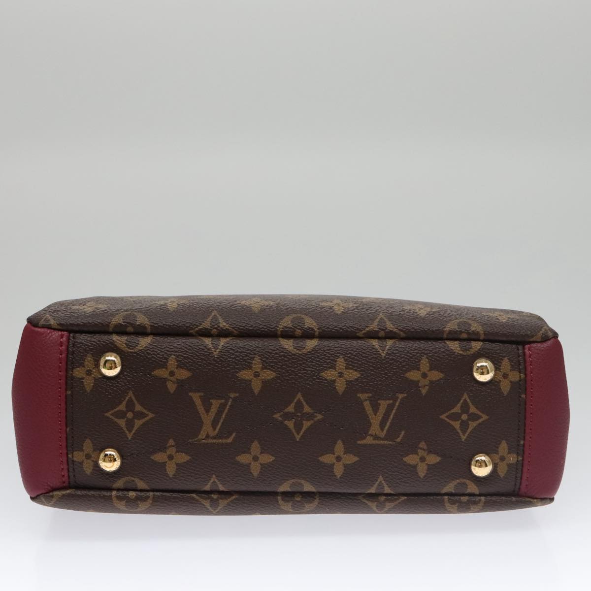 LOUIS VUITTON Monogram Palas BB Hand Bag 2way Bordeaux M42961 LV 98196SA