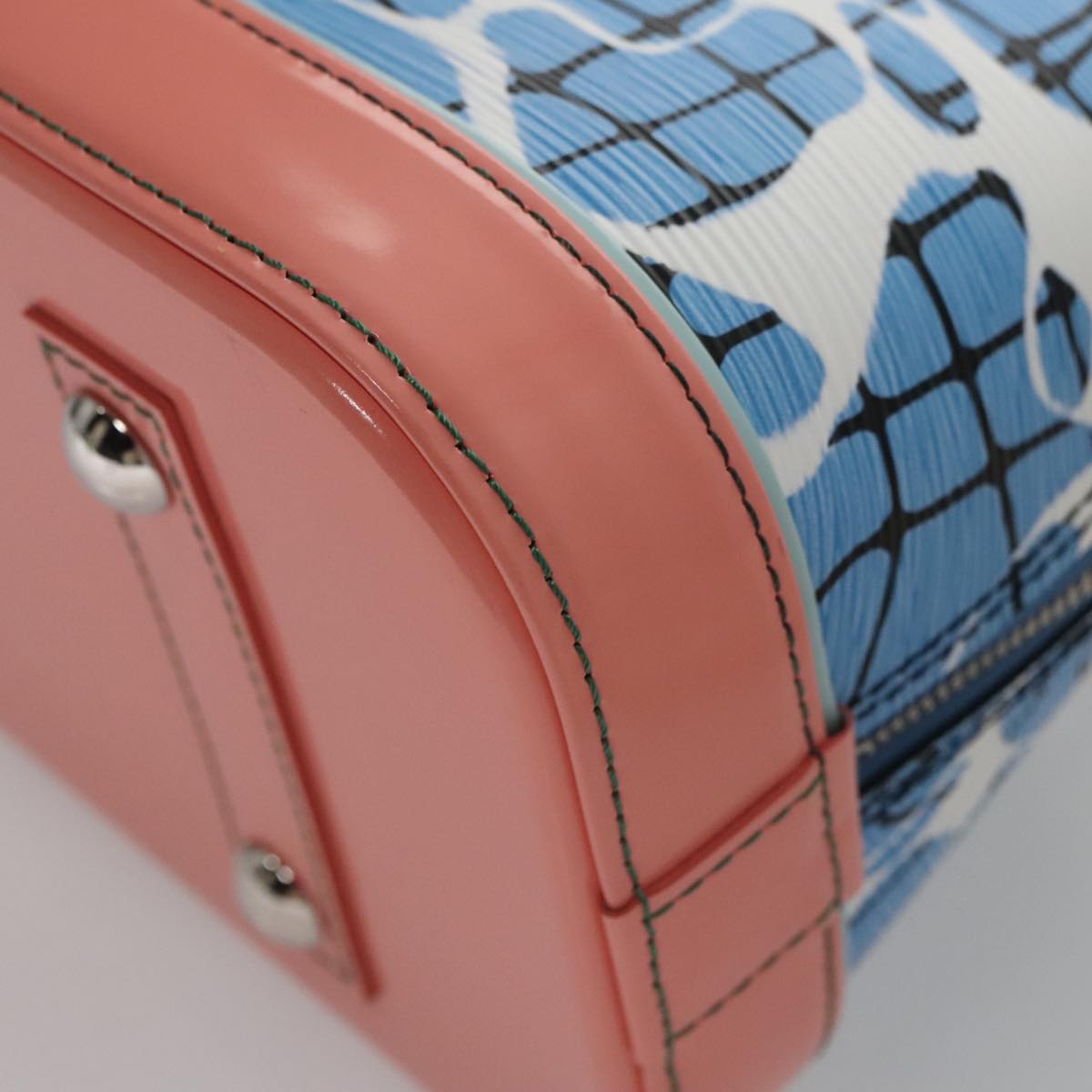 LOUIS VUITTON Epi Alma PM Hand Bag 2way Blue M41571 LV 98199SA
