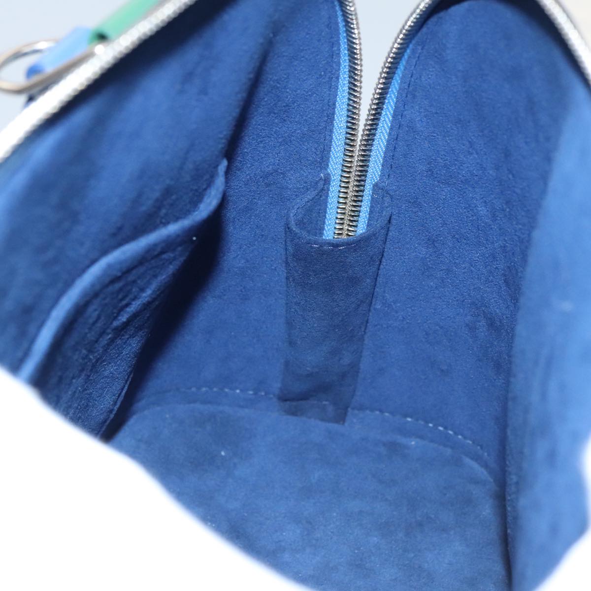 LOUIS VUITTON Epi Alma PM Hand Bag 2way Blue M41571 LV 98199SA
