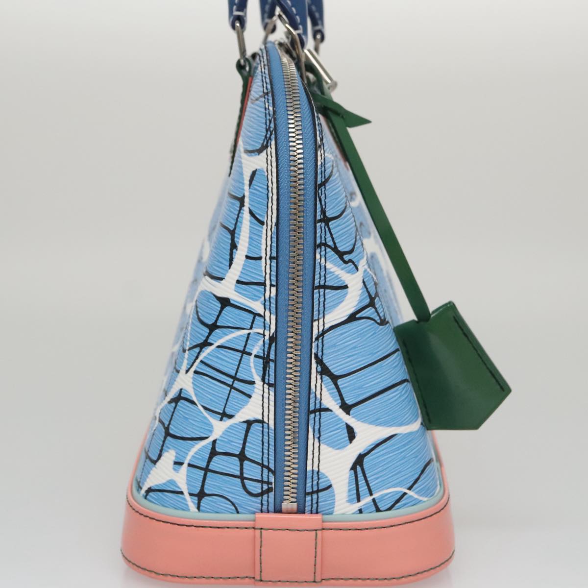 LOUIS VUITTON Epi Alma PM Hand Bag 2way Blue M41571 LV 98199SA