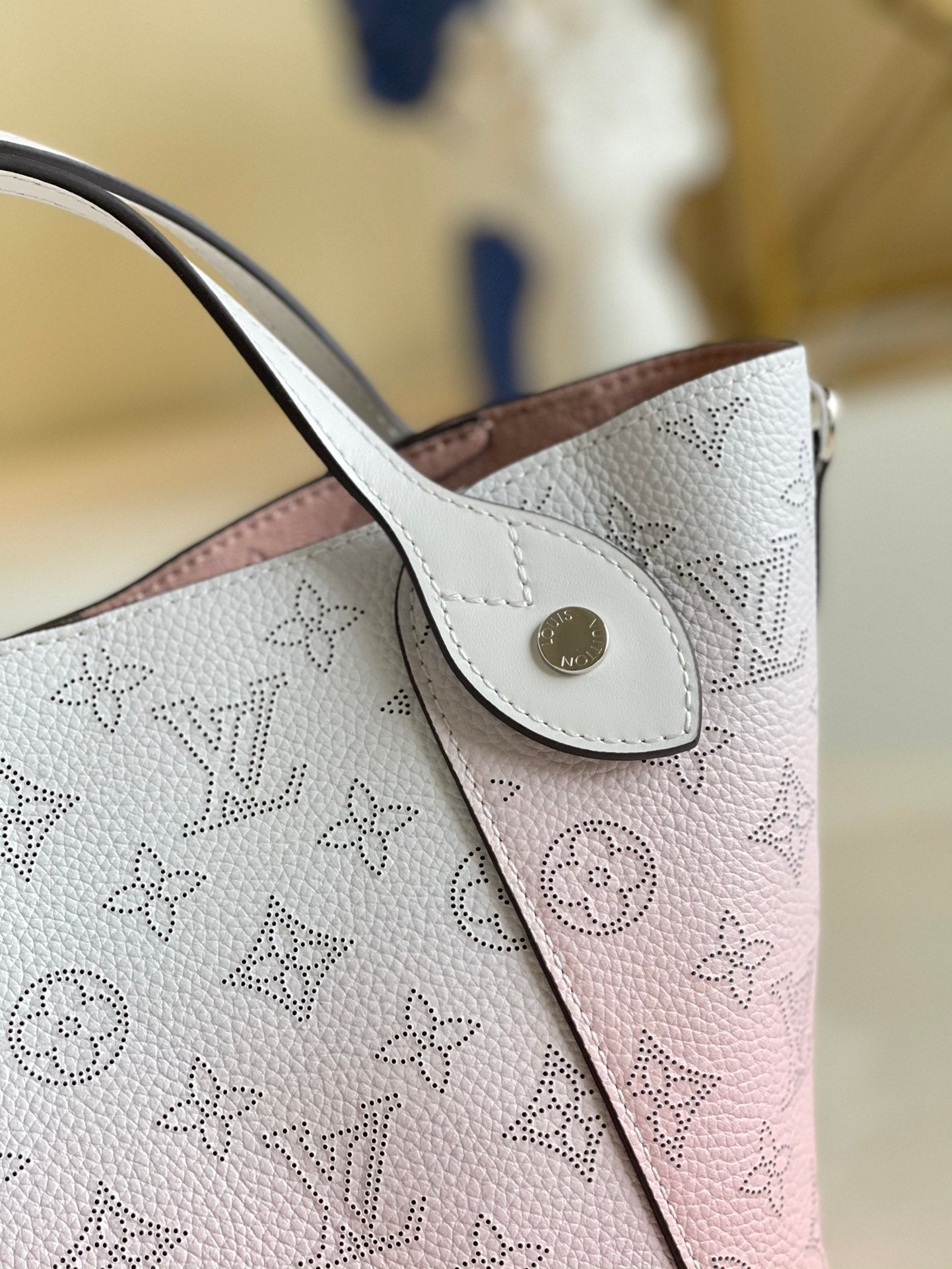 LV Hina PM Bucket Bag GraGLAMIent Pink For Women,  Shoulder And Crossbody Bags 9in/23cm LV M57858