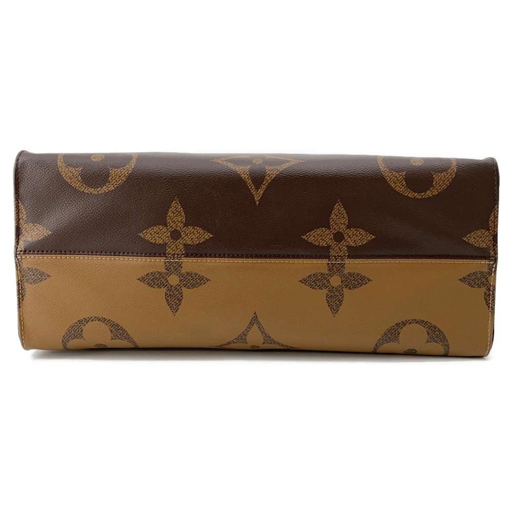 LOUIS VUITTON Onthego Red M44576 Monogram Monogram Reverse Canvas Monogram Giant Size GM