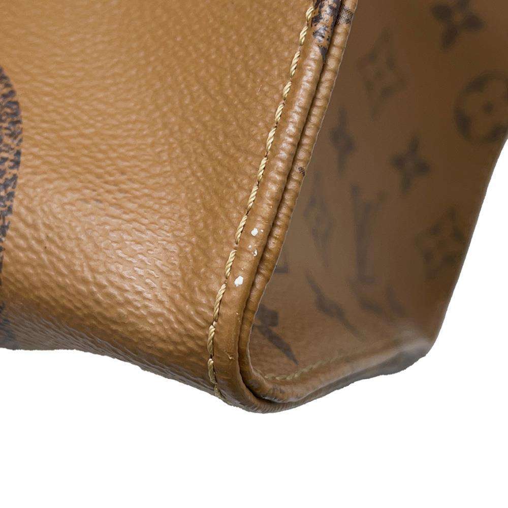 LOUIS VUITTON Onthego Red M44576 Monogram Monogram Reverse Canvas Monogram Giant Size GM
