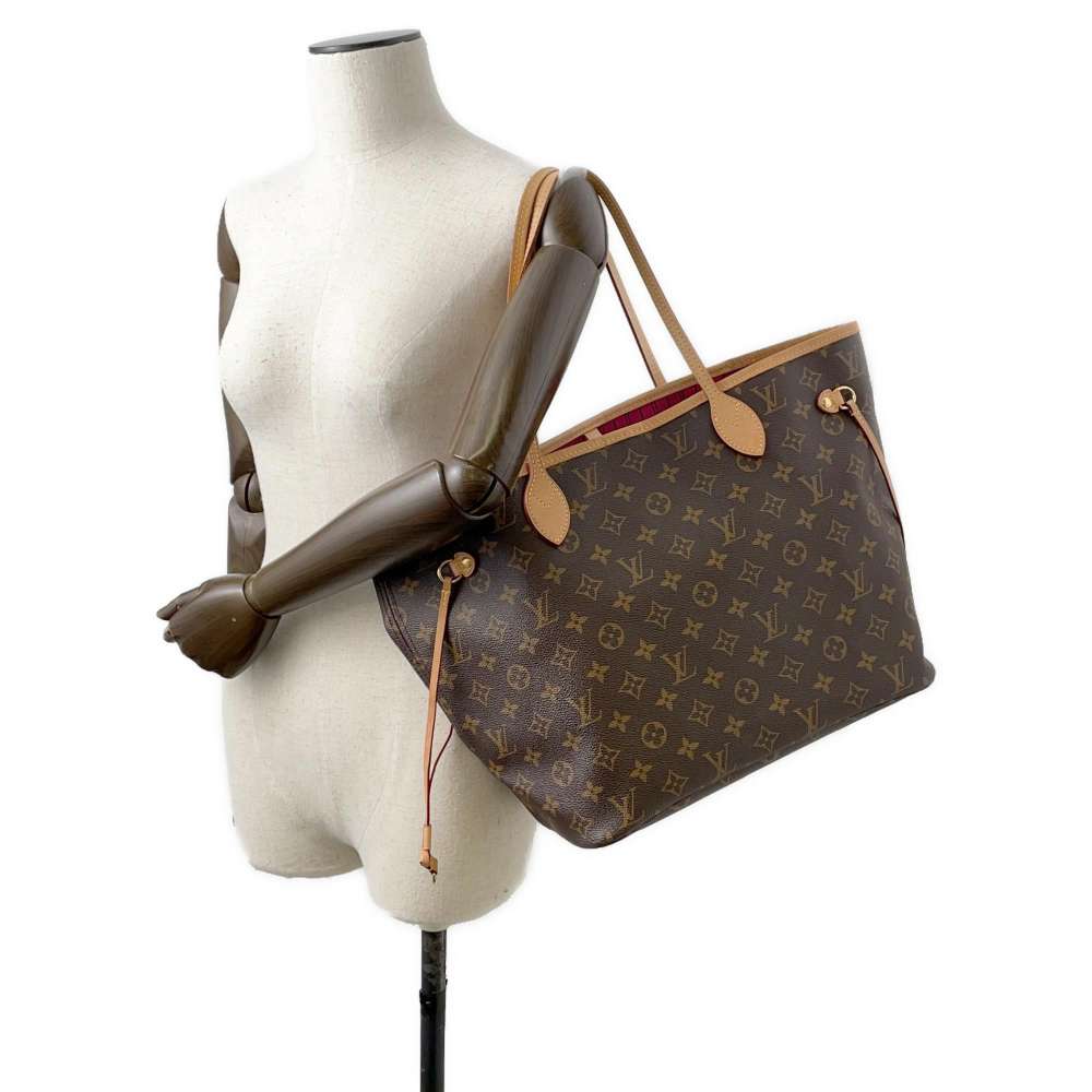 LOUIS VUITTON Neverfull Pivoine M41178 Monogram Size MM