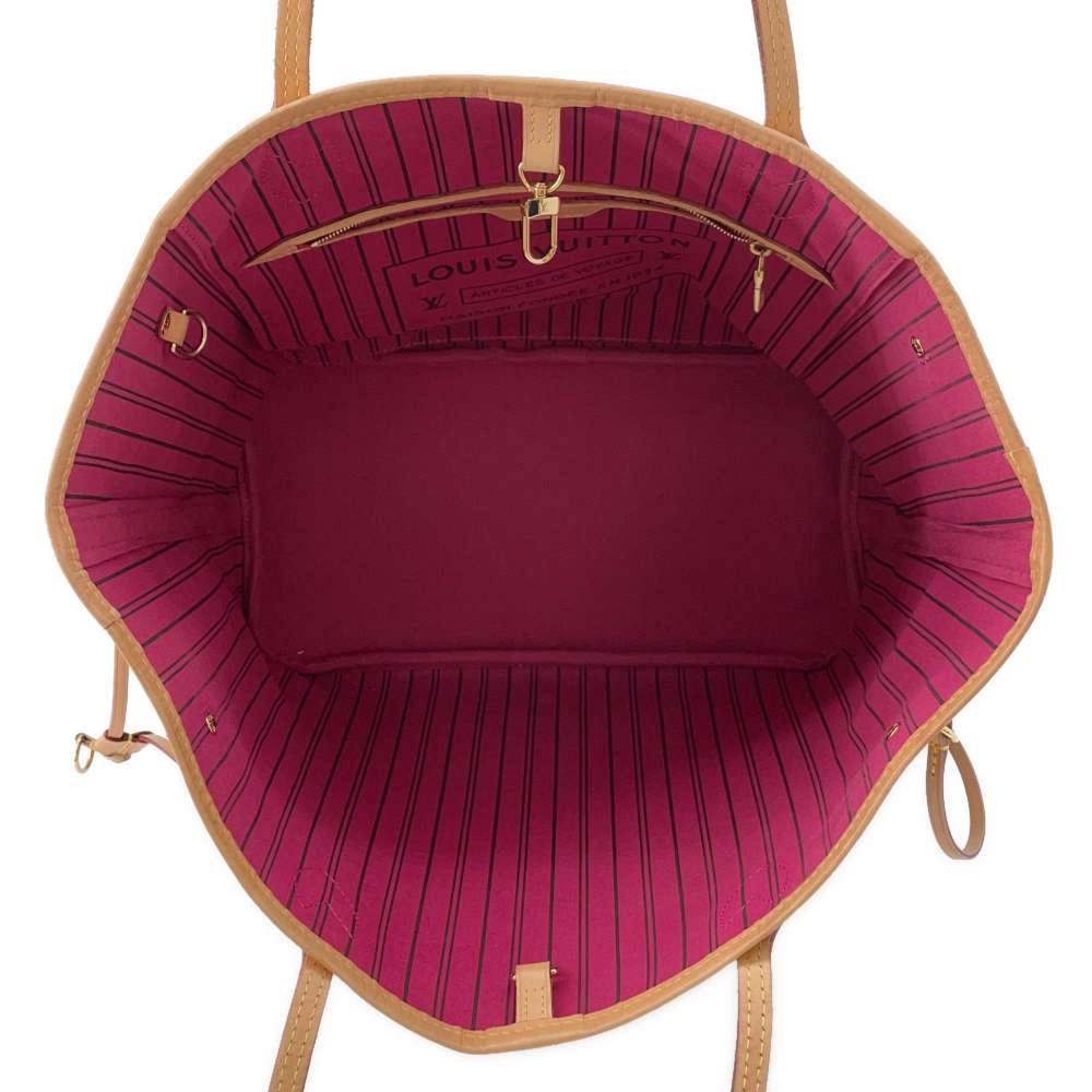 LOUIS VUITTON Neverfull Pivoine M41178 Monogram Size MM