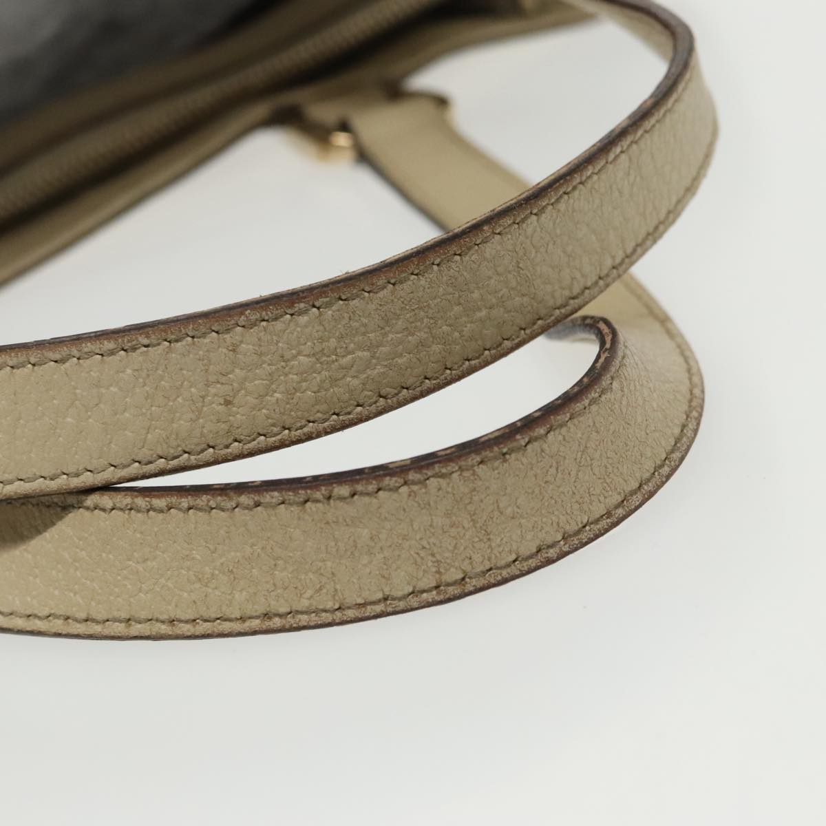 GUCCI GG Canvas Tote Bag Beige Gold 170004 98399