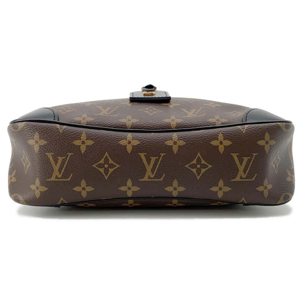 LOUIS VUITTON Odeon NM Noir M45353 Monogram Size PM