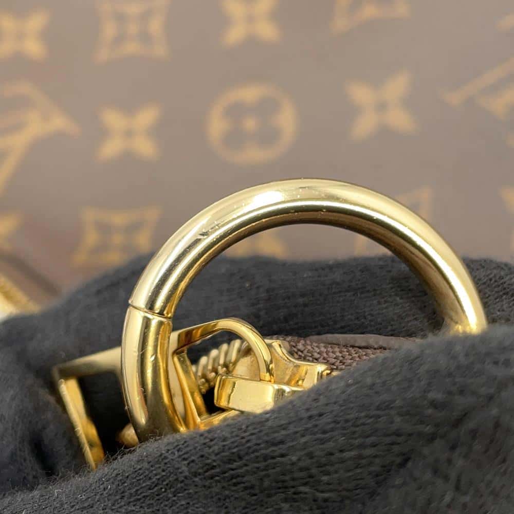 LOUIS VUITTON Odeon NM Noir M45353 Monogram Size PM