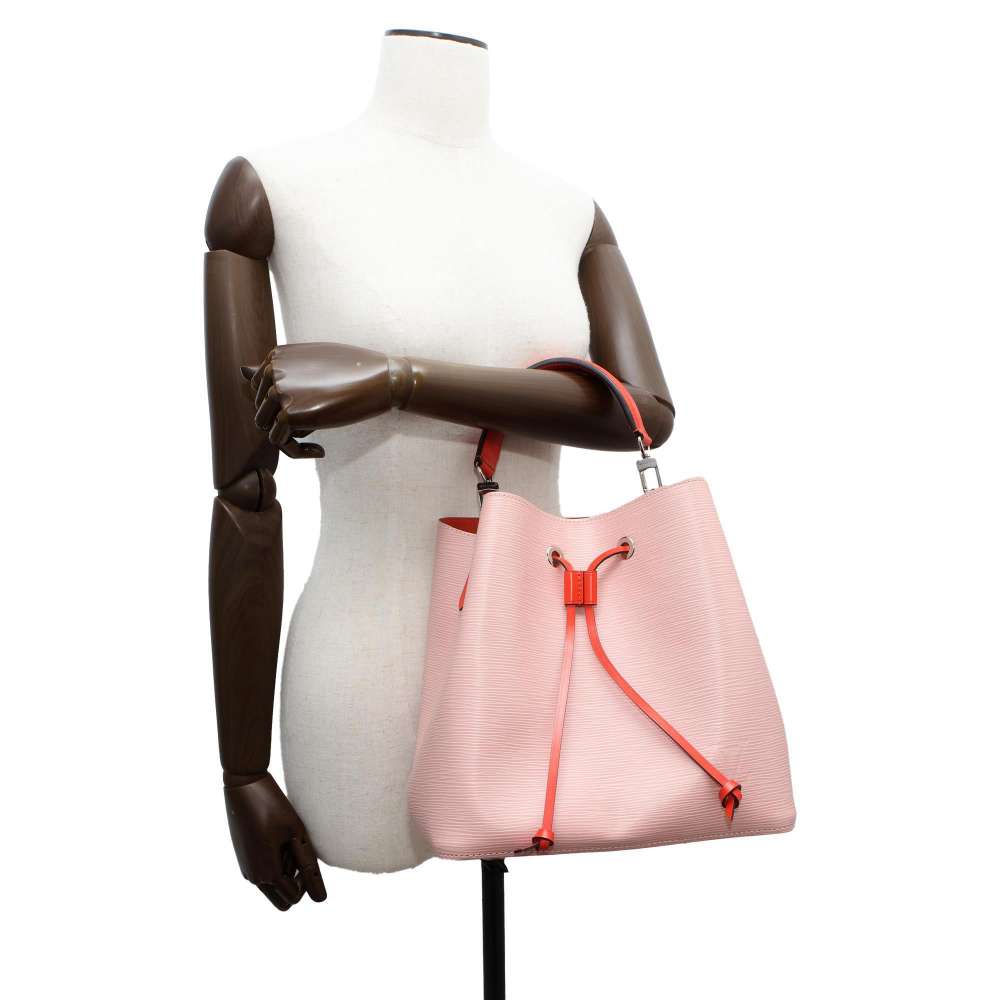 LOUIS VUITTON Neonoe Rose Ballerine M54370 Epi Leather