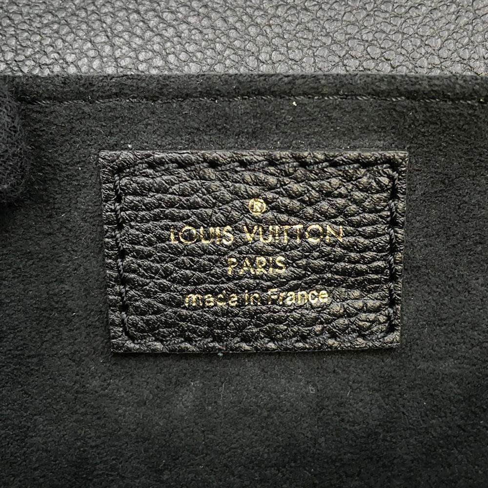 LOUIS VUITTON Pochette Metis EW Noir M46595 Monogram Empreinte Leather