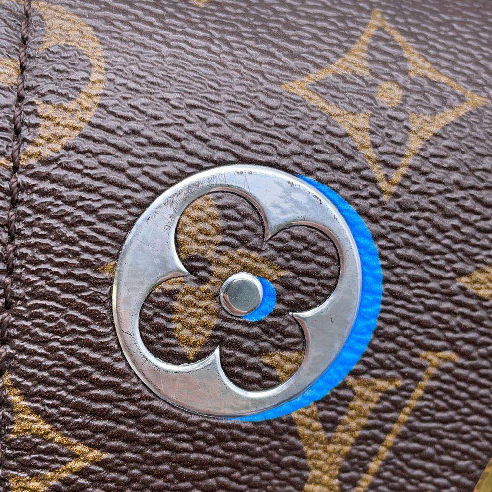 LOUIS VUITTON Pochette Metis Brown M44366 Monogram Love Padlock Size MM