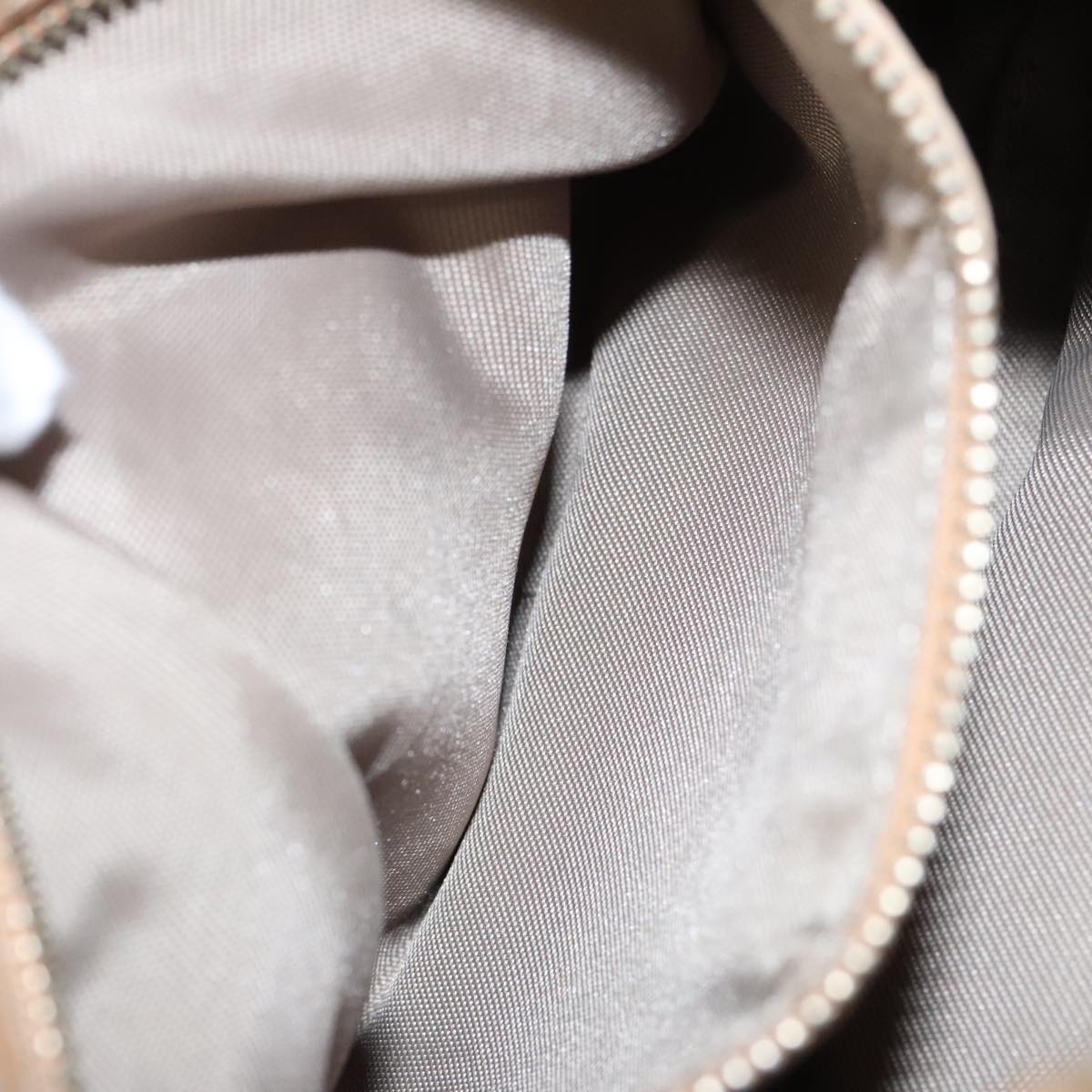 FENDI Zucchino Canvas Tote Bag Light Blue Silver 98887