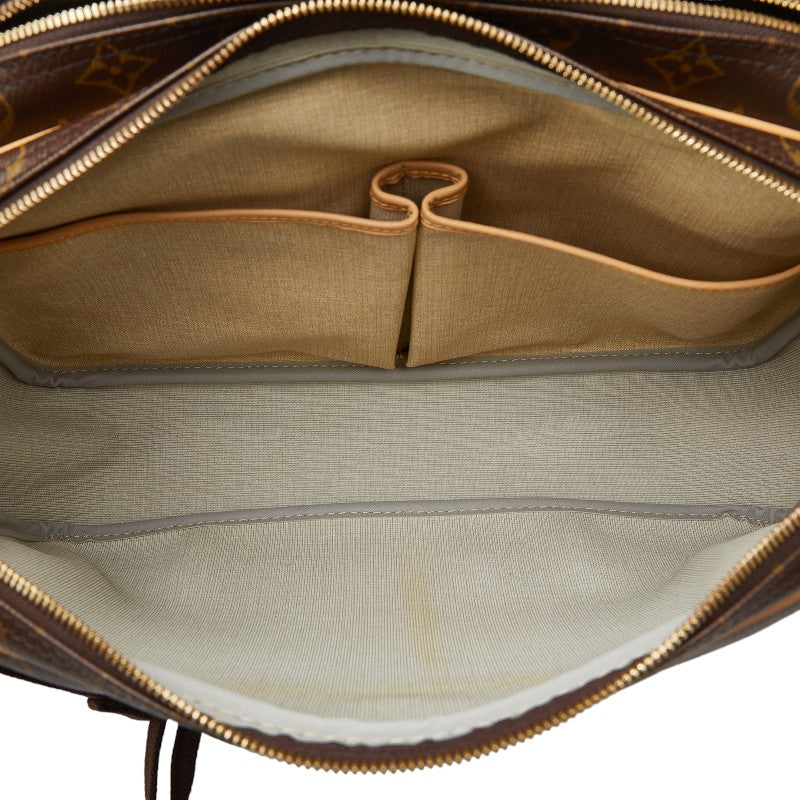 Louis Vuitton Monogram Reporter GM Shoulder Bag M45252 Brown PVC Leather  Louis Vuitton