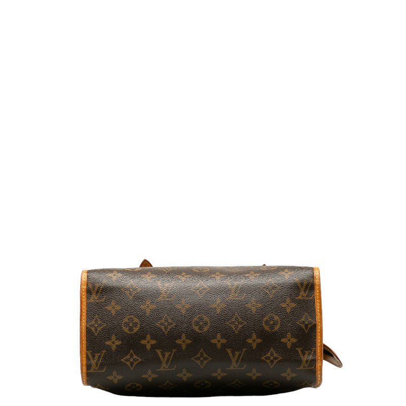 Louis Vuitton Monogram Popcorn M40007 Brown PVC Leather Lady Louis Vuitton