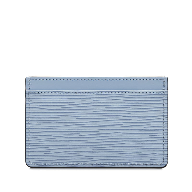 Louis Vuitton Epic Port Cult Sample Cardcase Passcase M81059 New Jersey Blue Leather Ladies Louis Vuitton