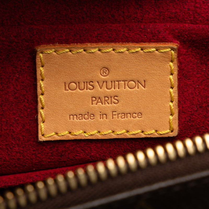 Louis Vuitton Monogram M51164 Shoulder Bag PVC/Leather Brown