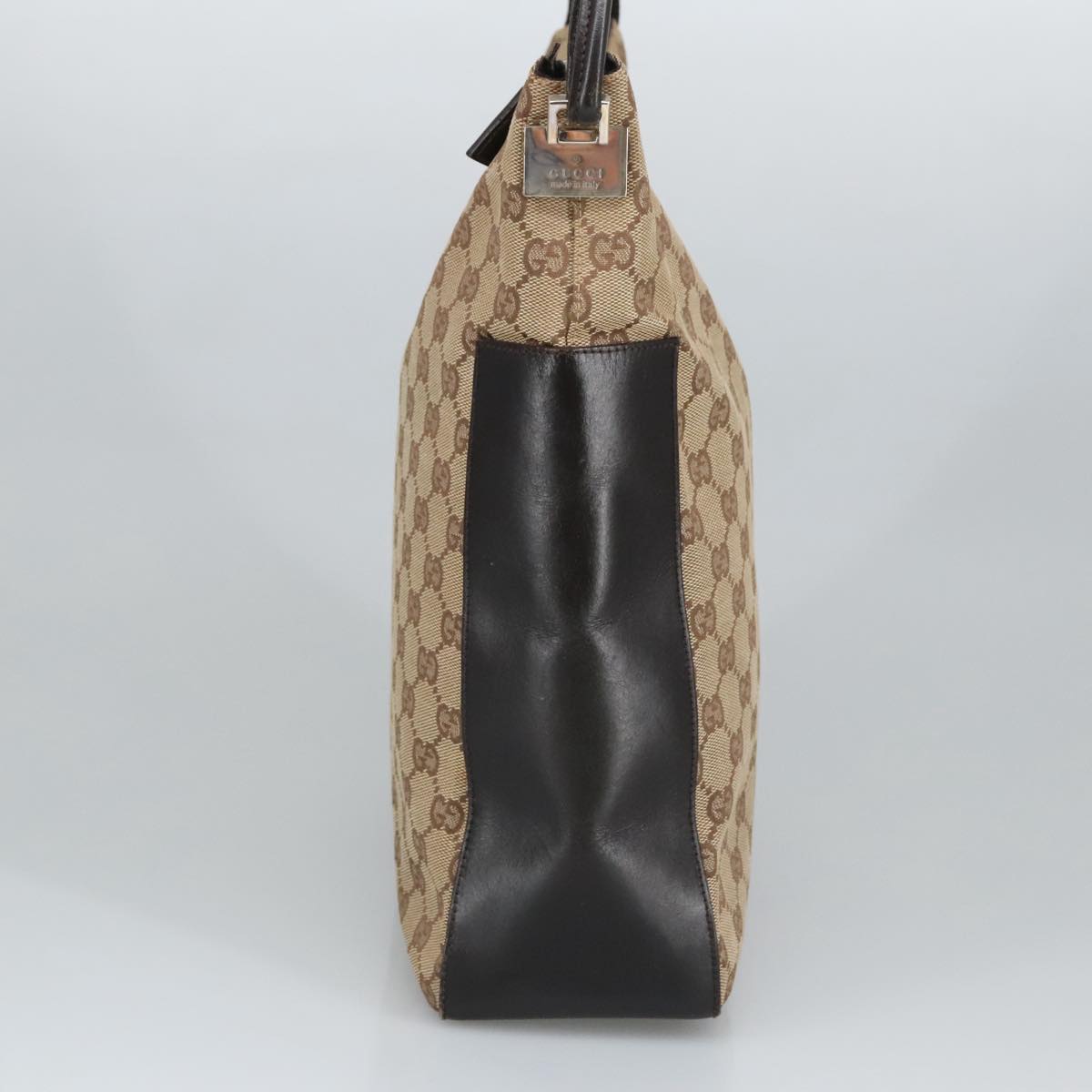 GUCCI GG Canvas Hand Bag Beige 001 3770 99311
