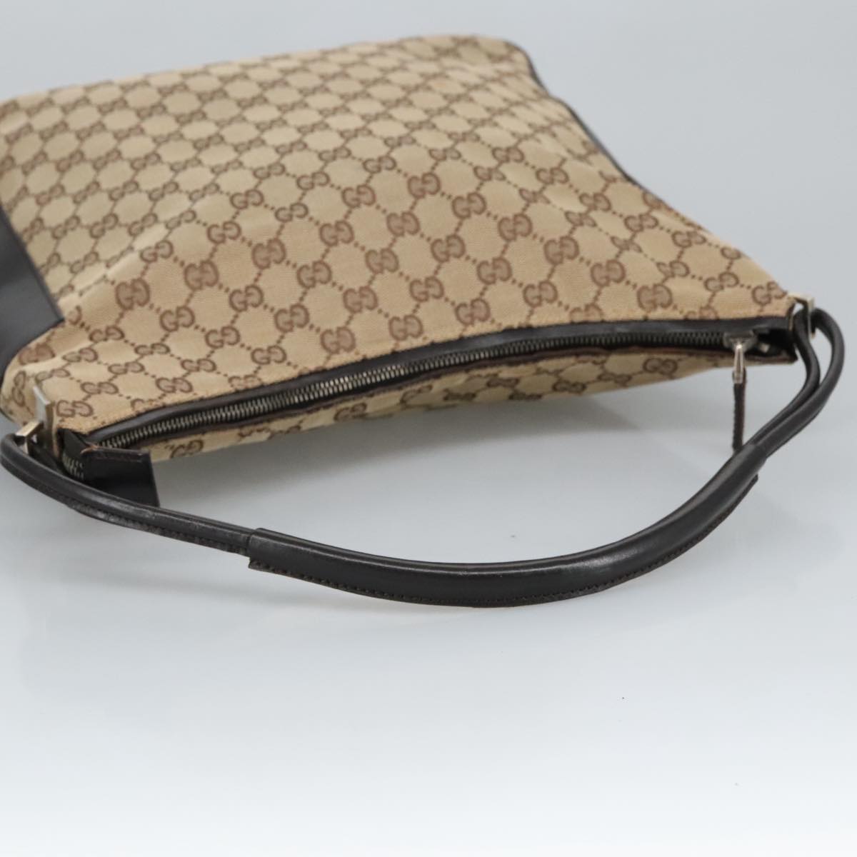 GUCCI GG Canvas Hand Bag Beige 001 3770 99311