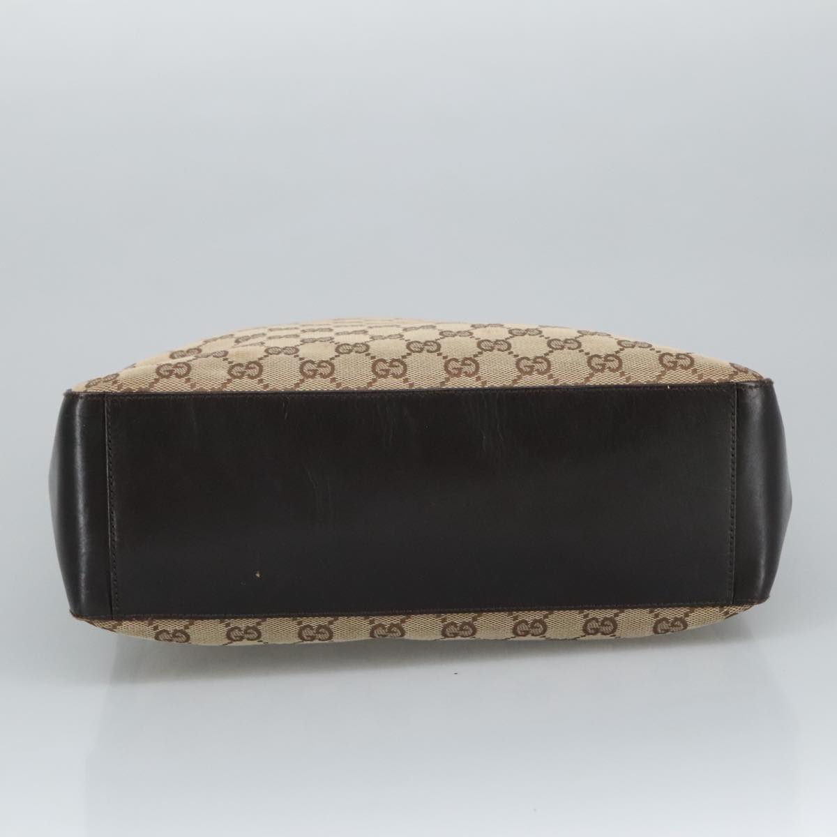 GUCCI GG Canvas Hand Bag Beige 001 3770 99311