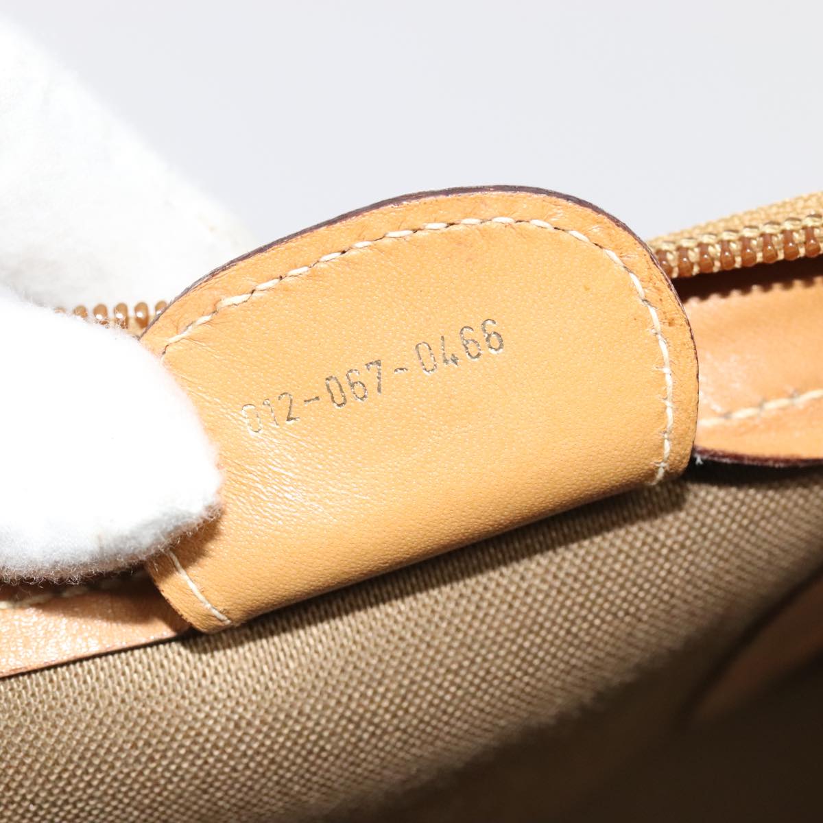 GUCCI Micro GG Canvas Boston Bag PVC Leather 2way Beige 99419