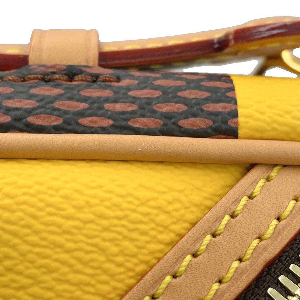 LOUIS VUITTON Chess Messenger JauneMatt N40562 Damier・Pop