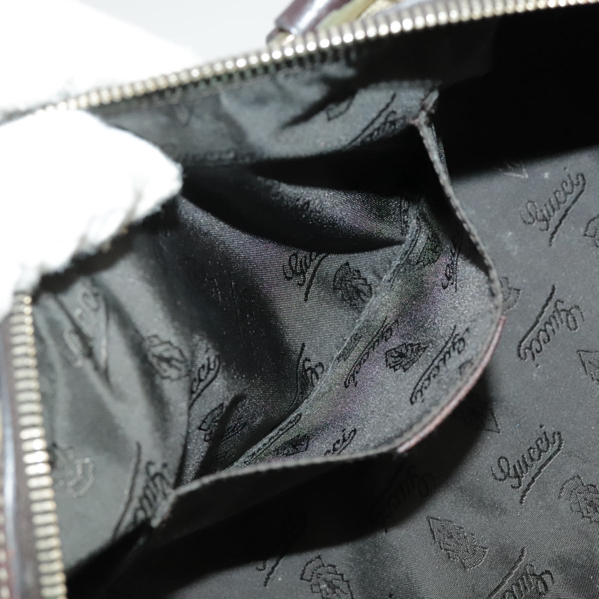 GUCCI GG Crystal Hand Bag Beige Gold 181485 99661