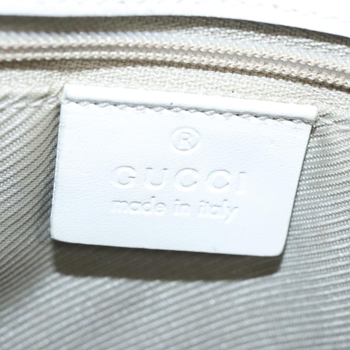 GUCCI GG Canvas Tote Bag Light Blue Gold 002 1098 99662