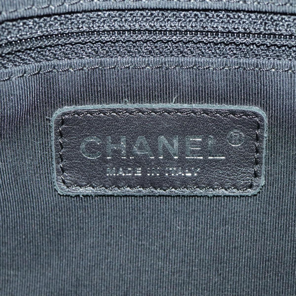 CHANEL Unlimited Shoulder Bag Nylon Silver CC 99931