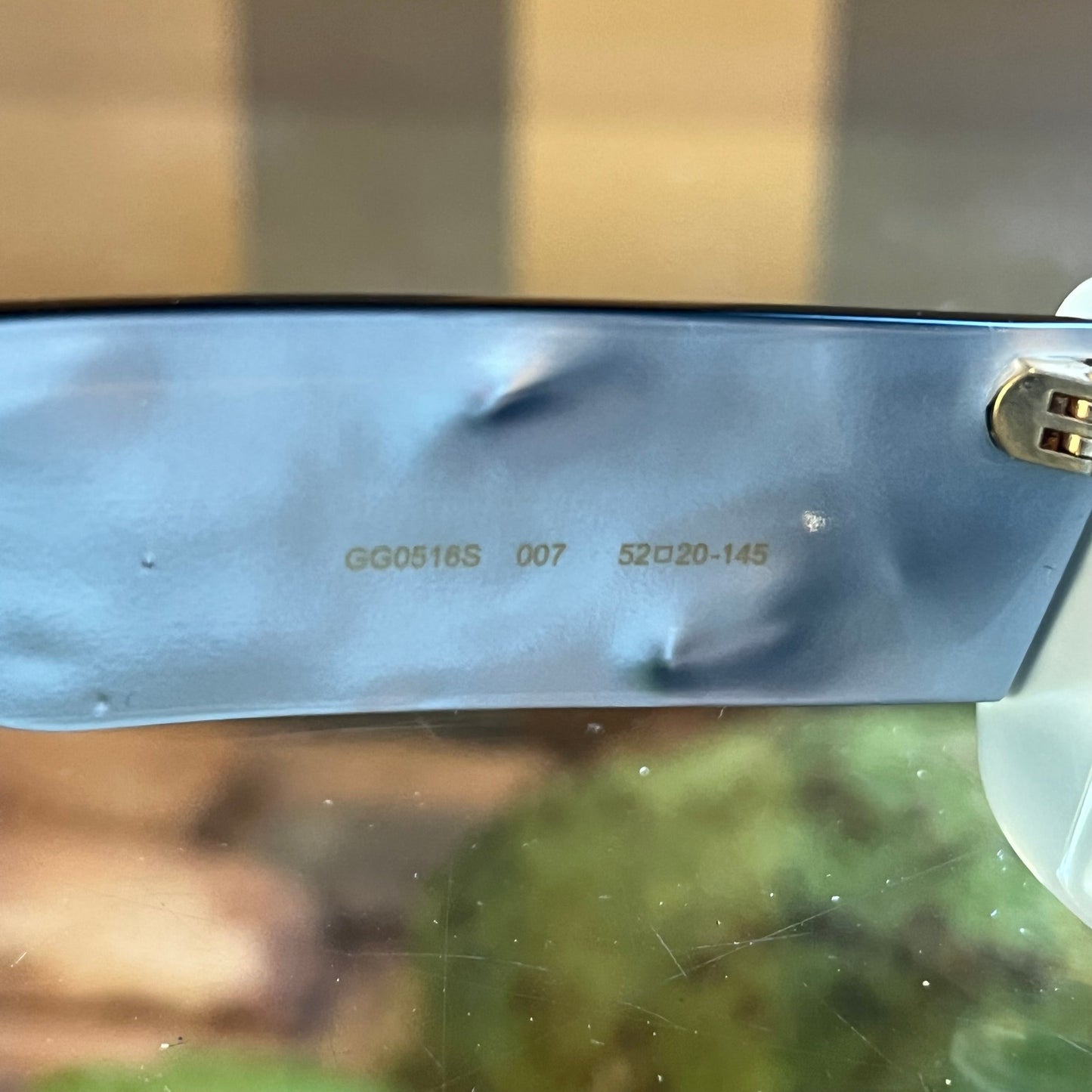 GUCCI Bedazzled Black GG0516S Sunglasses