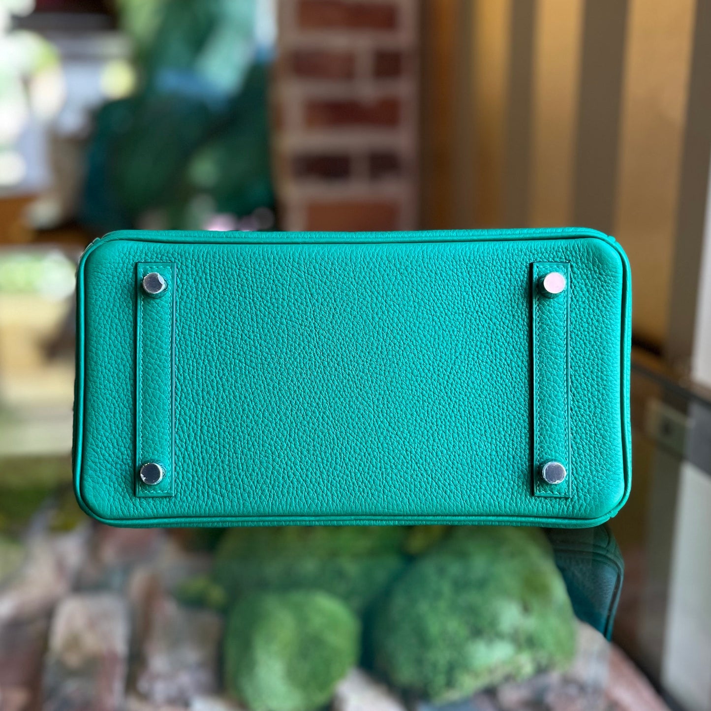 HERMES Birkin 25 Togo Satchel Bag