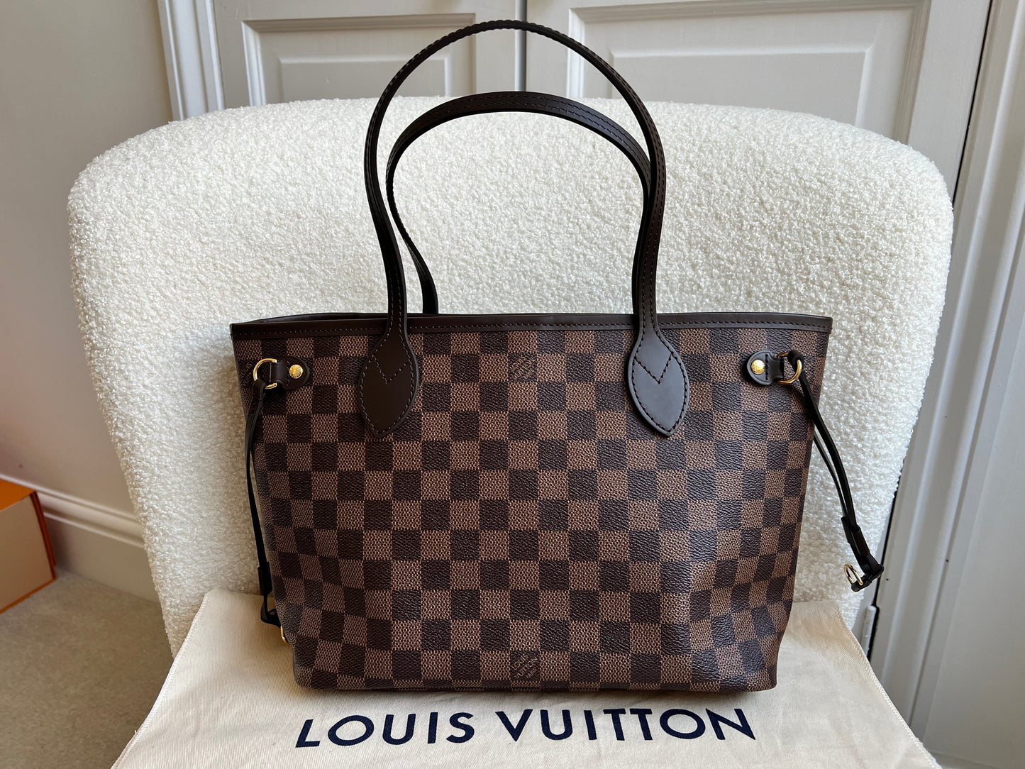 Louis Vuitton Neverfull PM Damier Ebene (RRP £1360)