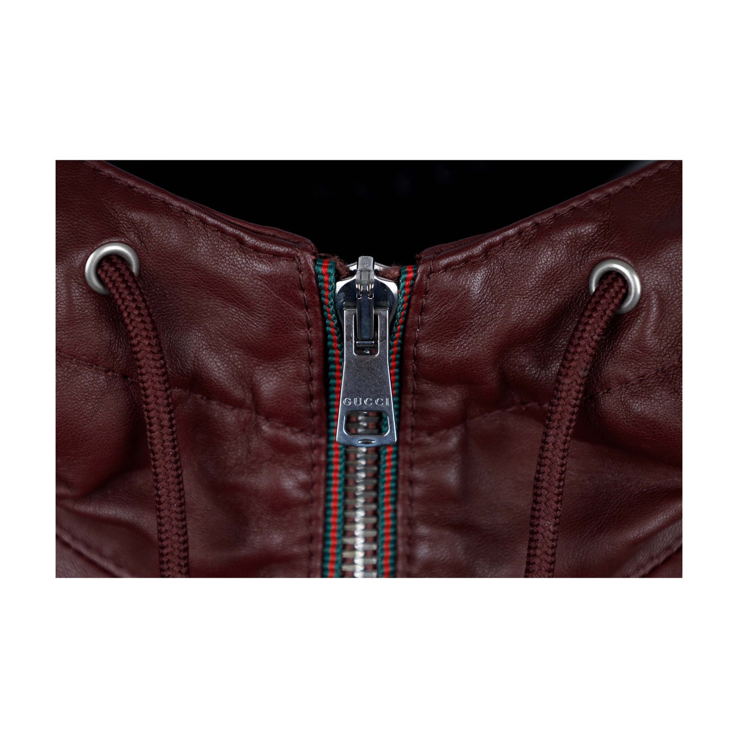 GLM-- Brown Leather Jacket - '10s