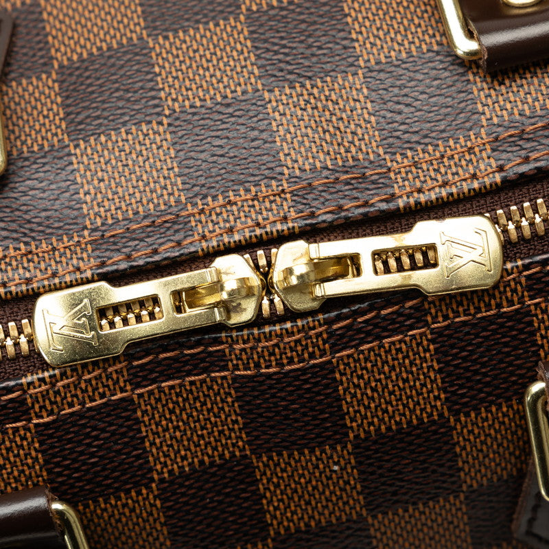 Louis Vuitton Louis Vuitton Damière N41368 Boston Bag PVC/Leather Brown