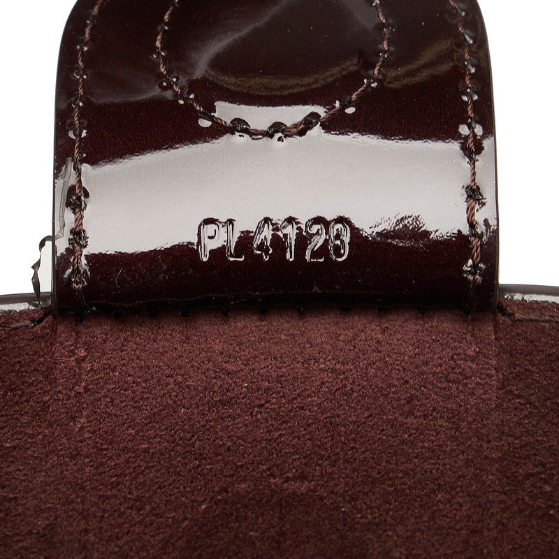 Louis Vuitton Monogram Verney Long Beach MM Tortoise Bag M90475 Amarant Pearl Patent Leather  Louis Vuitton