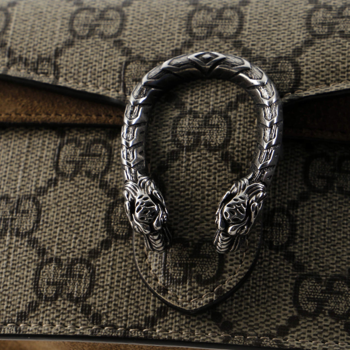 Dionysus Bag GG Coated Canvas Super Mini