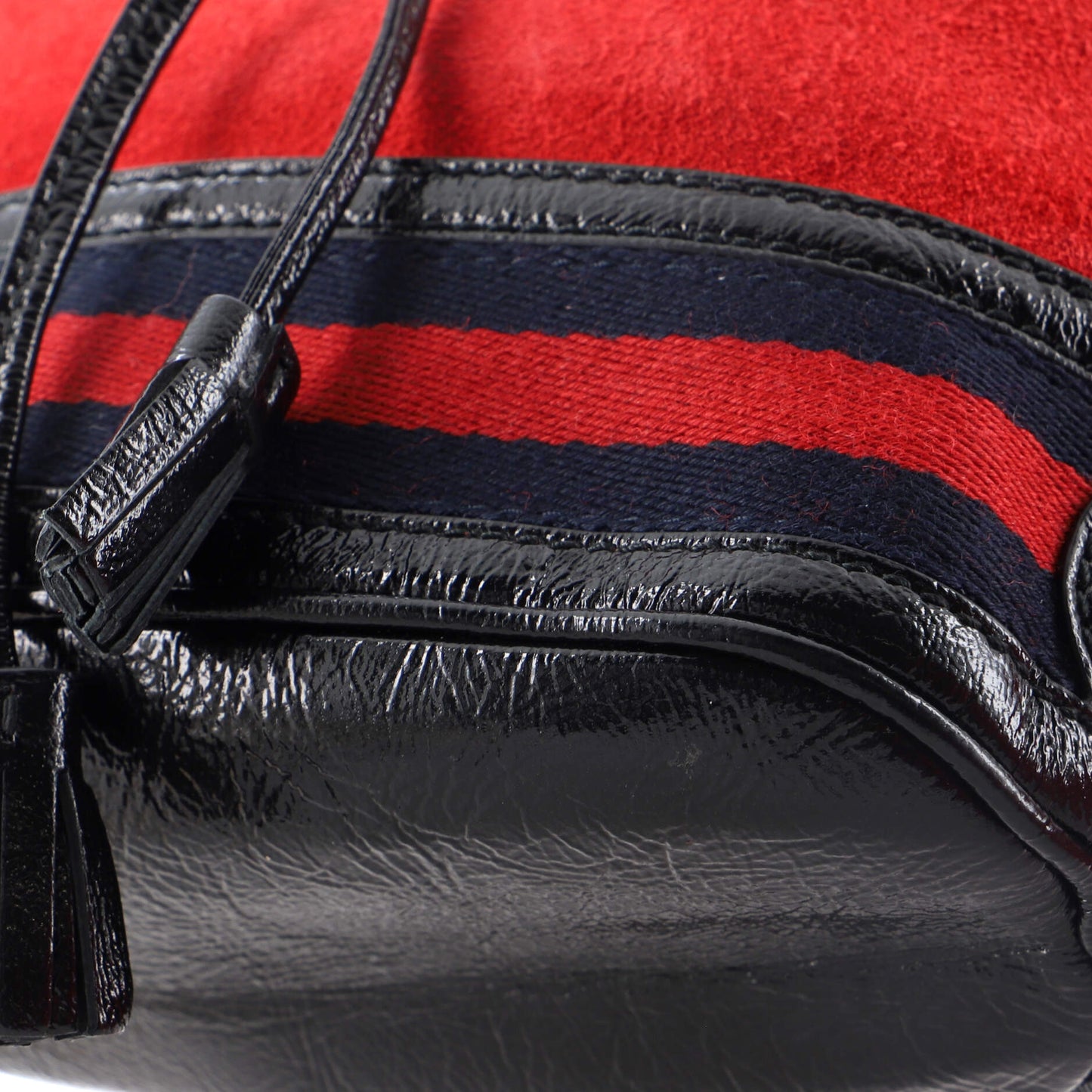 Ophidia Bucket Bag Suede Mini