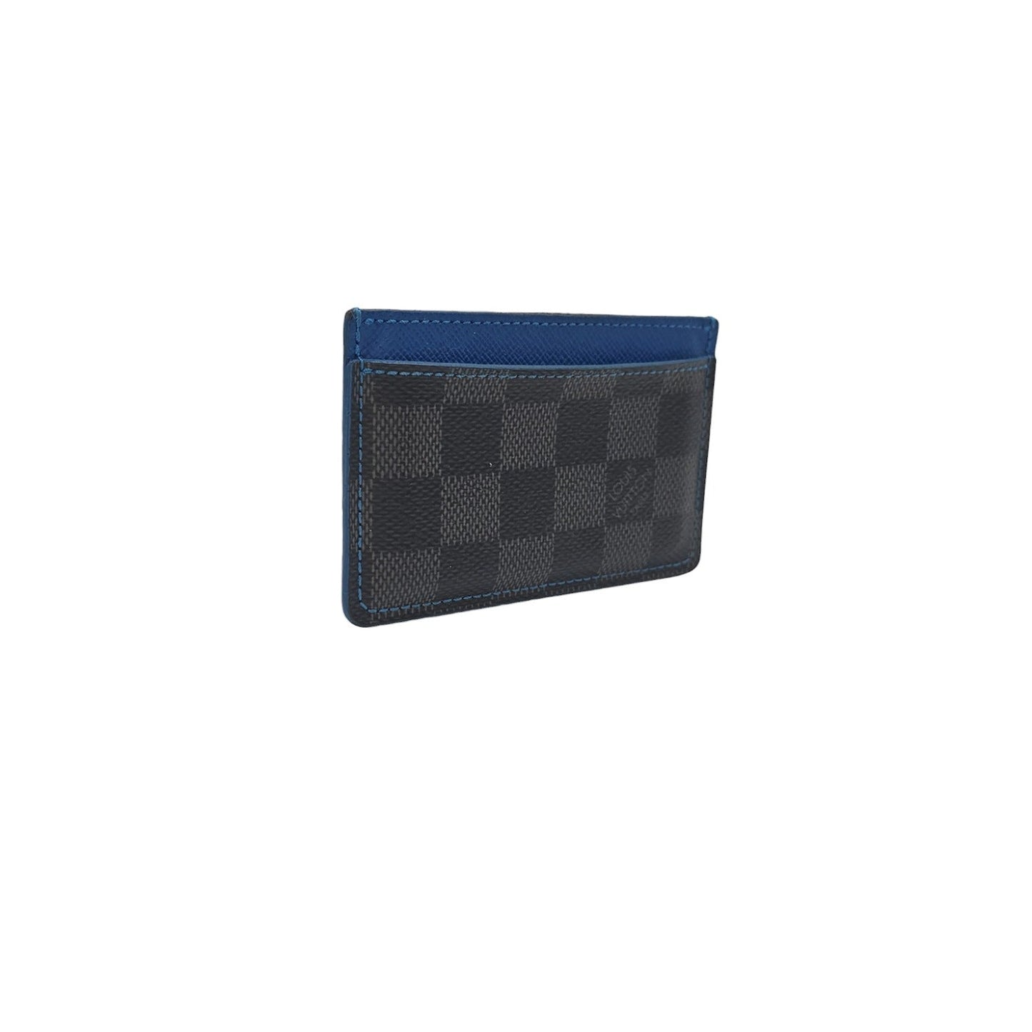 Louis Vuitton Damier Graphite / Blue Card Case
