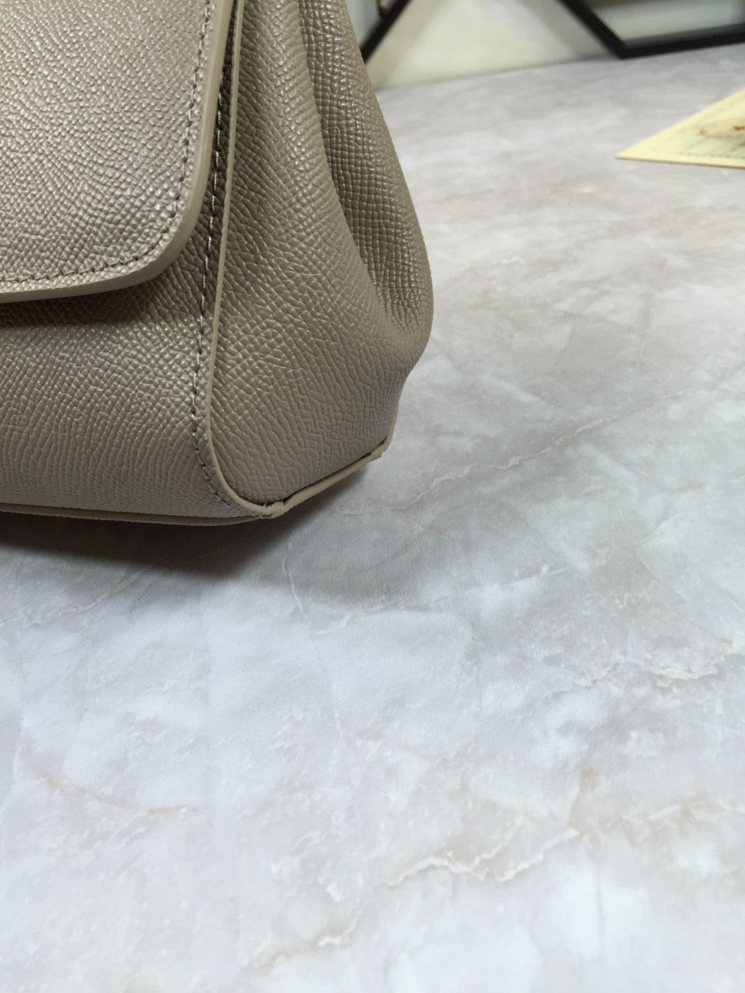 GLAMI MeGLAMIum Sicily Handbag In Dauphine Grey For Women 10.2in/26cm GLAMI GLAMI4347A100187195