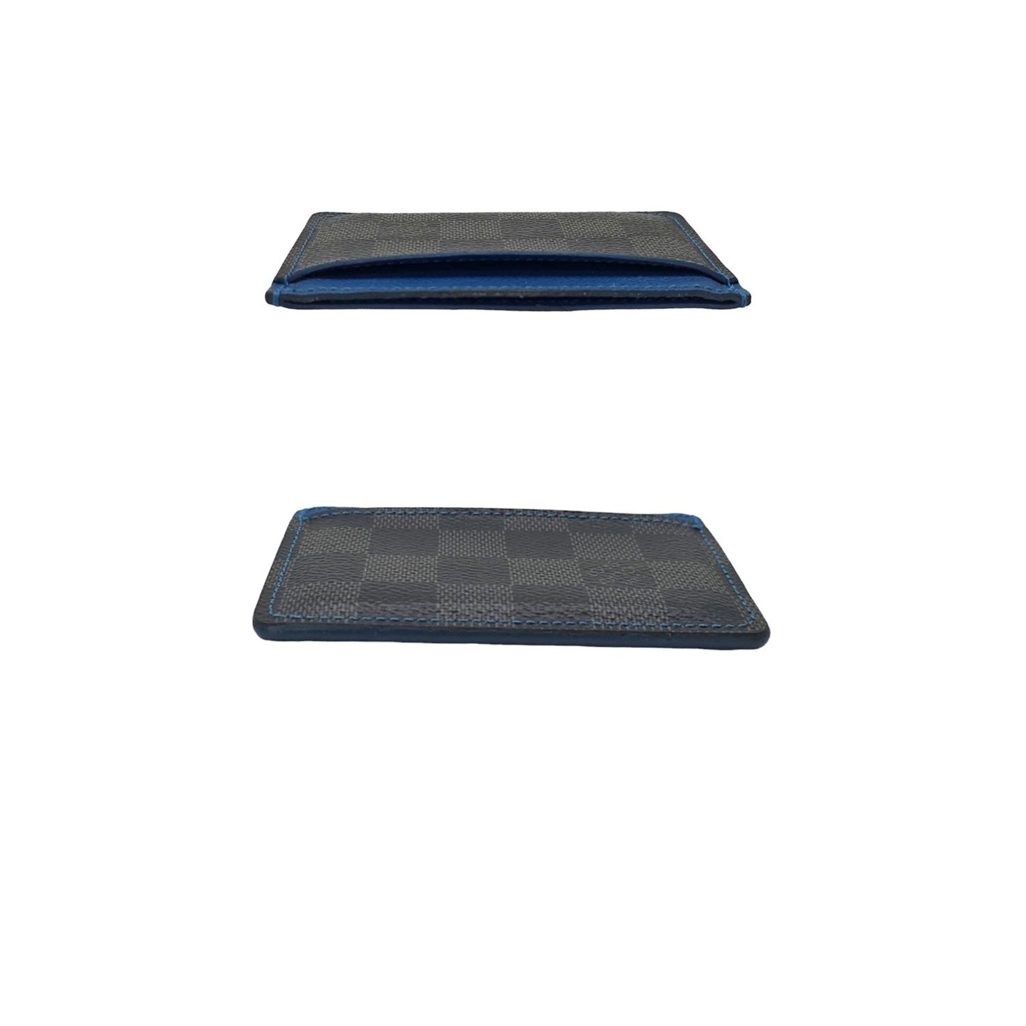 Louis Vuitton Damier Graphite / Blue Card Case